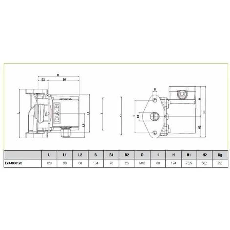 Promo 🔔 Circulateur Domestique EVOSTA à Brides 55/120 Thermador 😀 – Image 3