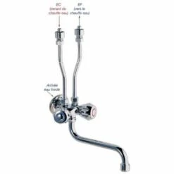 Nouveau ???? Mélangeur évier Mural à écoulement Libre - Chauffe-eau Sur évier - Thermador ????