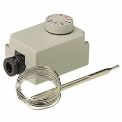 Coupon ???? Thermostat étanche IP54 Pour Chauffage Et Froid - Réglage 0°C à +60°C - Thermador ????