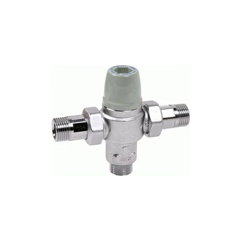 Grosses soldes 💯 Mitigeur Thermostatique Domestique 5213 En T Avec Filtre Et Clapets Intégrés - Ø 1/2" (15/21) - Thermador 👏