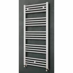 Nouveau ???? Sèche Serviette Hydraulique MAHANA, Droit, H.1238 Mm * L.500 Mm, 514 W Thermador ????