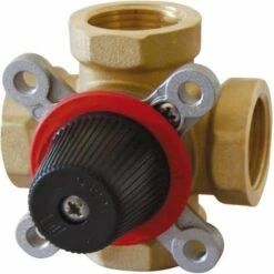 Nouveau 👏 Vanne à Secteur Laiton Thermomix 4 Voies 1 1/4 F - Thermador 🌟