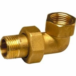 Sortie ???? Thermador CU15 - COUDE ET TE DE REGLAGE Pour Robinet MANUEL - COUDE Union à Visser - JAUNE ????