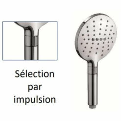 Le moins cher ???? Douchette 140 Mm 3 Jets THERMADOR - DC064CR - Chromé ????