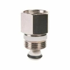 Promo ❤️ THERMADOR Clapet Isolement Pour Purgeur VENCAL/VENTSTREAM Chromé - 3/8-3/8 ????