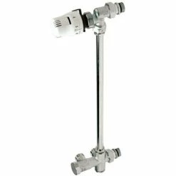 Tout neuf 🔔 Ensemble Complet Monotube Avec Canne, Pour Sortie Mural, Entraxe 4cm Thermador 😉
