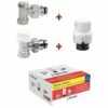 Offres ⌛ THERMADOR Kit équerre Inversé Trois Pièces Pour Radiateur 1/2' ⌛