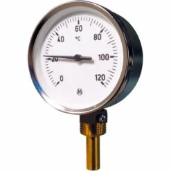 De gros ❤️ Thermomètre à Plongeur 45mm Radial - 0 à 120°C - Ø80mm - Thermador ????